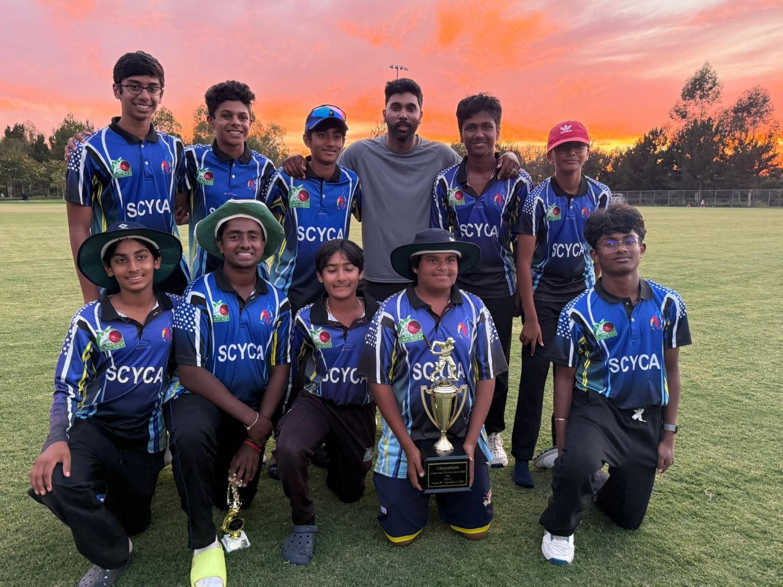 SCYCA’s Junior Cricket Talent on Display at 2025 Labor Day Tournament